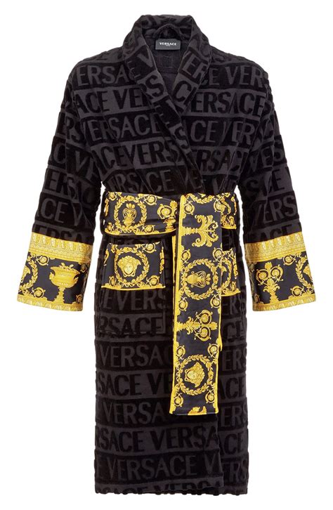 versace print roble|Versace barocco robes.